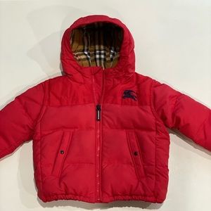 Burberry winter jacket Size 18 months
